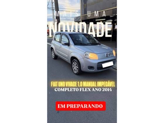 FIAT UNO 1.0 EVO VIVACE 8V FLEX 4P MANUAL
